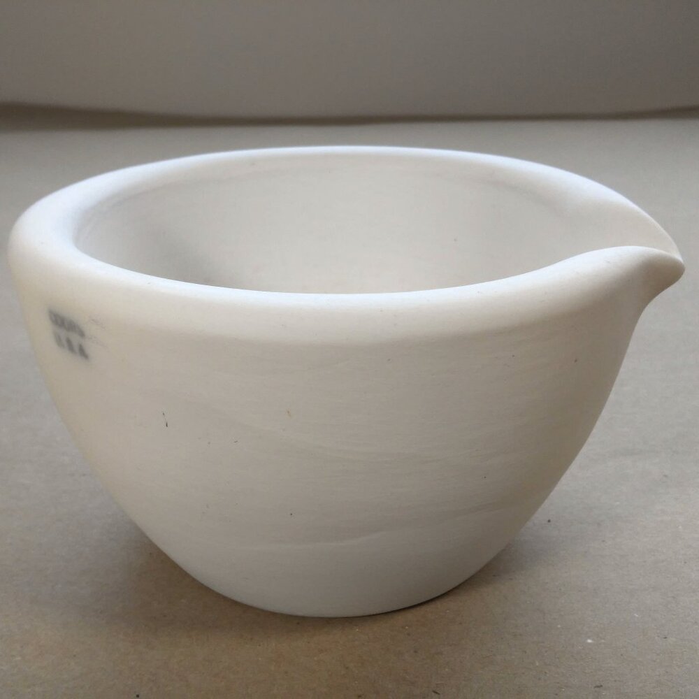 Coors USA vintage Mortar (no pestle) 5.5" diam. apothecary pharmacy drug store